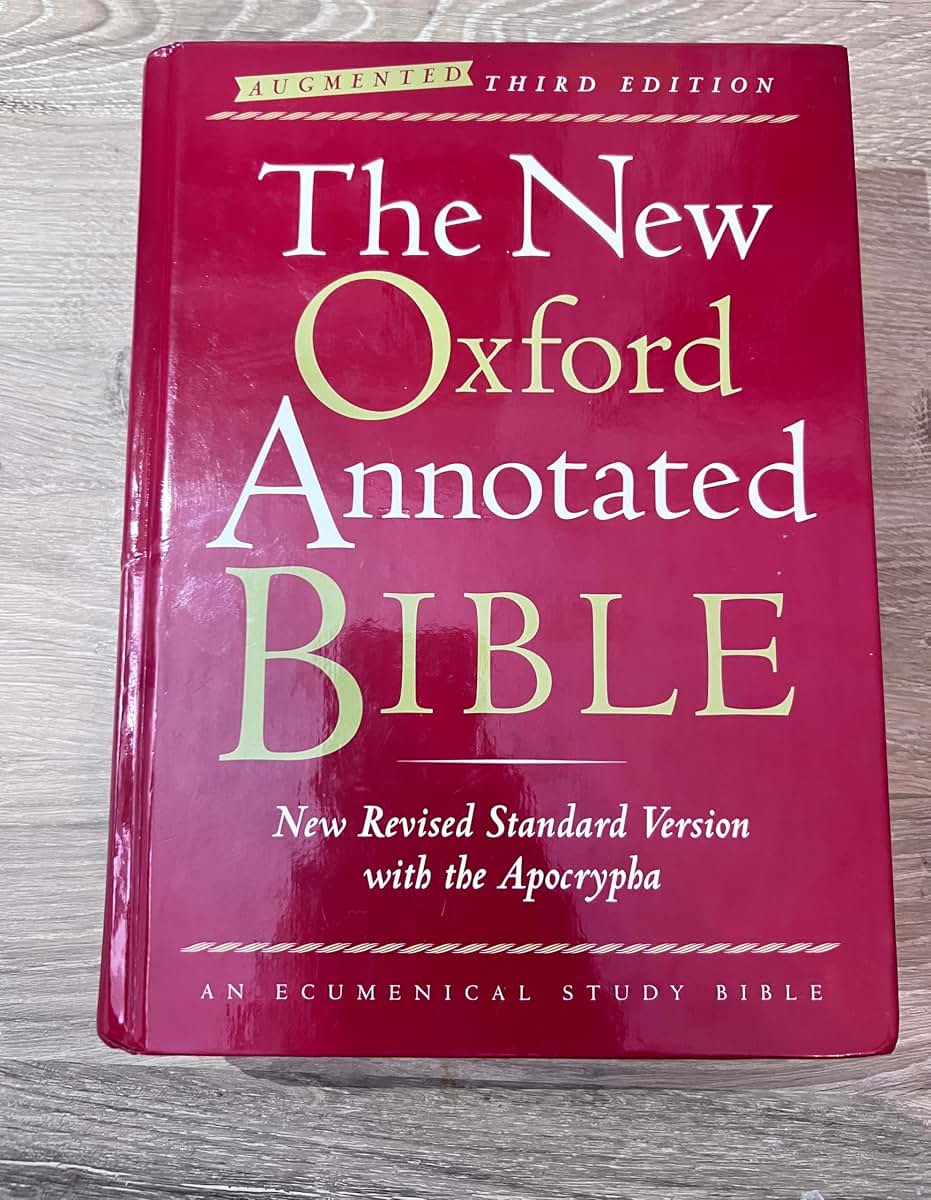 The New Oxford Annotated Bible with the Apocrypha, Augmented