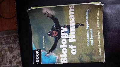 Biology of Humans: Concepts, Applications, and Issues (4th Edition)