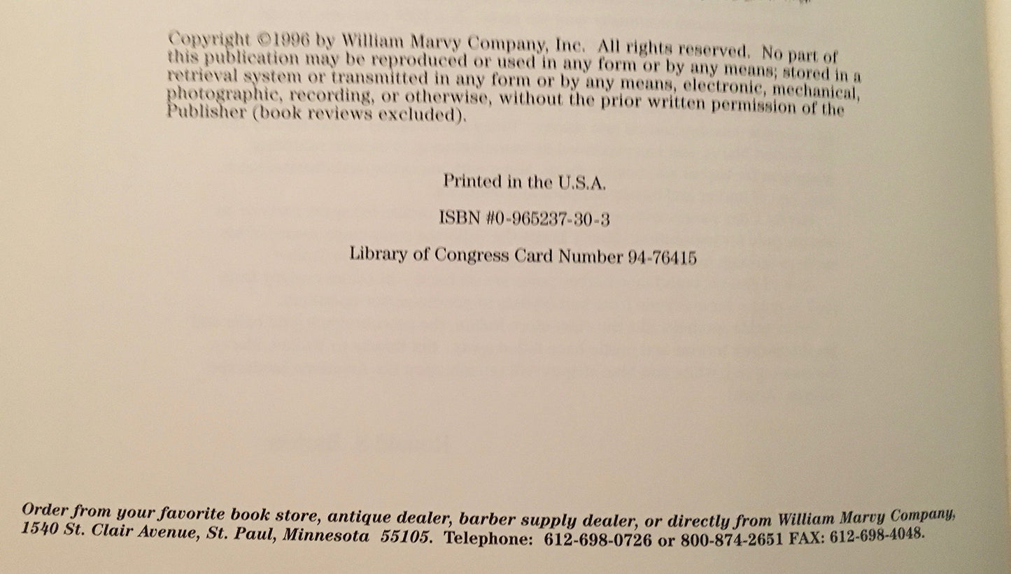 The Vanishing American Barber Shop: An Illustrated History of Tonsorial Art, 1860-1960