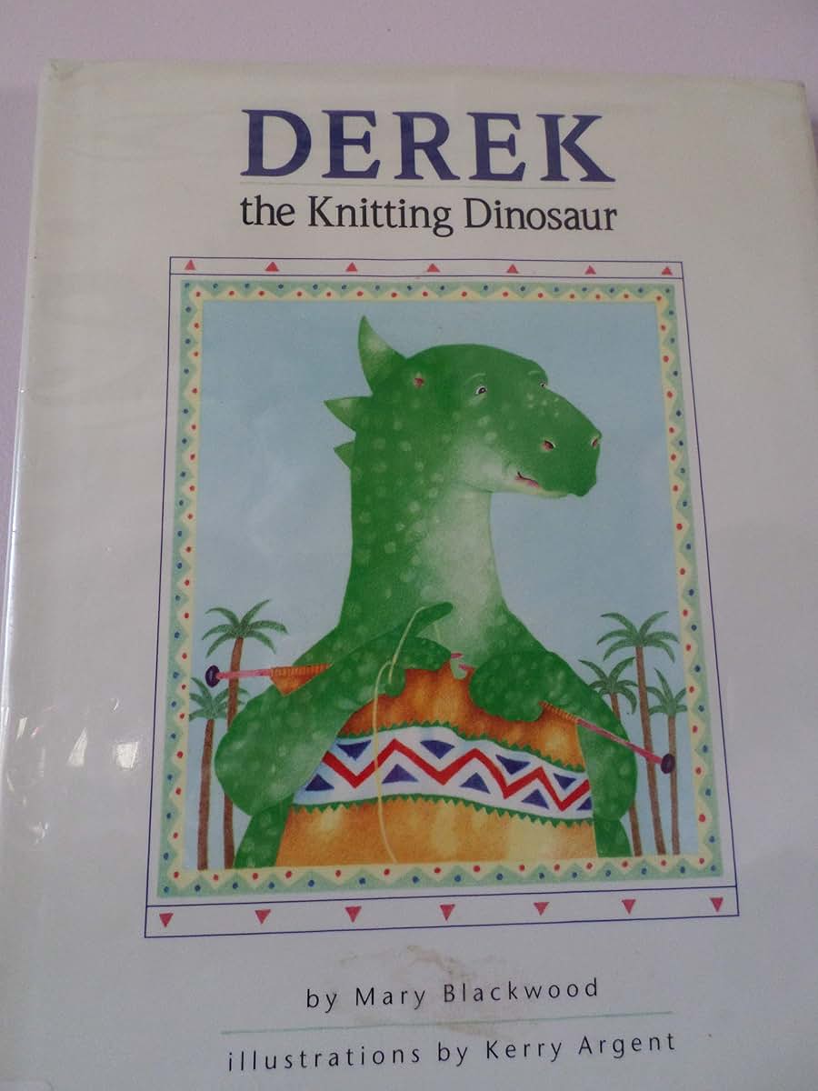 Derek: The Knitting Dinosaur