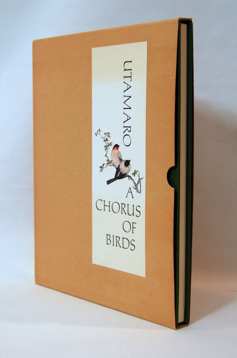 UTAMARO: A Chorus of Birds (English and Japanese Edition) — back cover