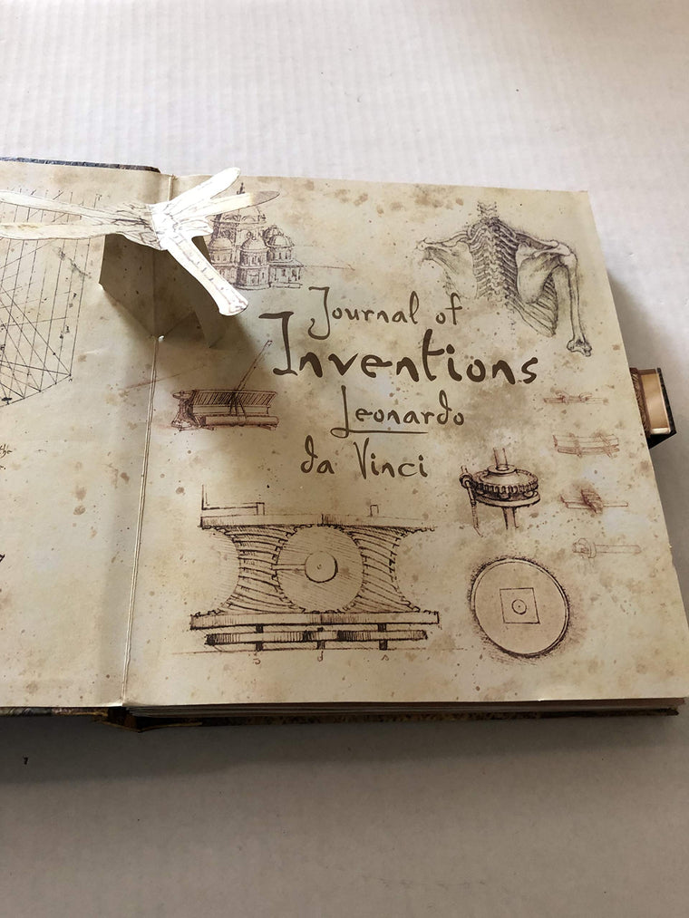 Journal of Inventions: Leonardo da Vinci — back cover