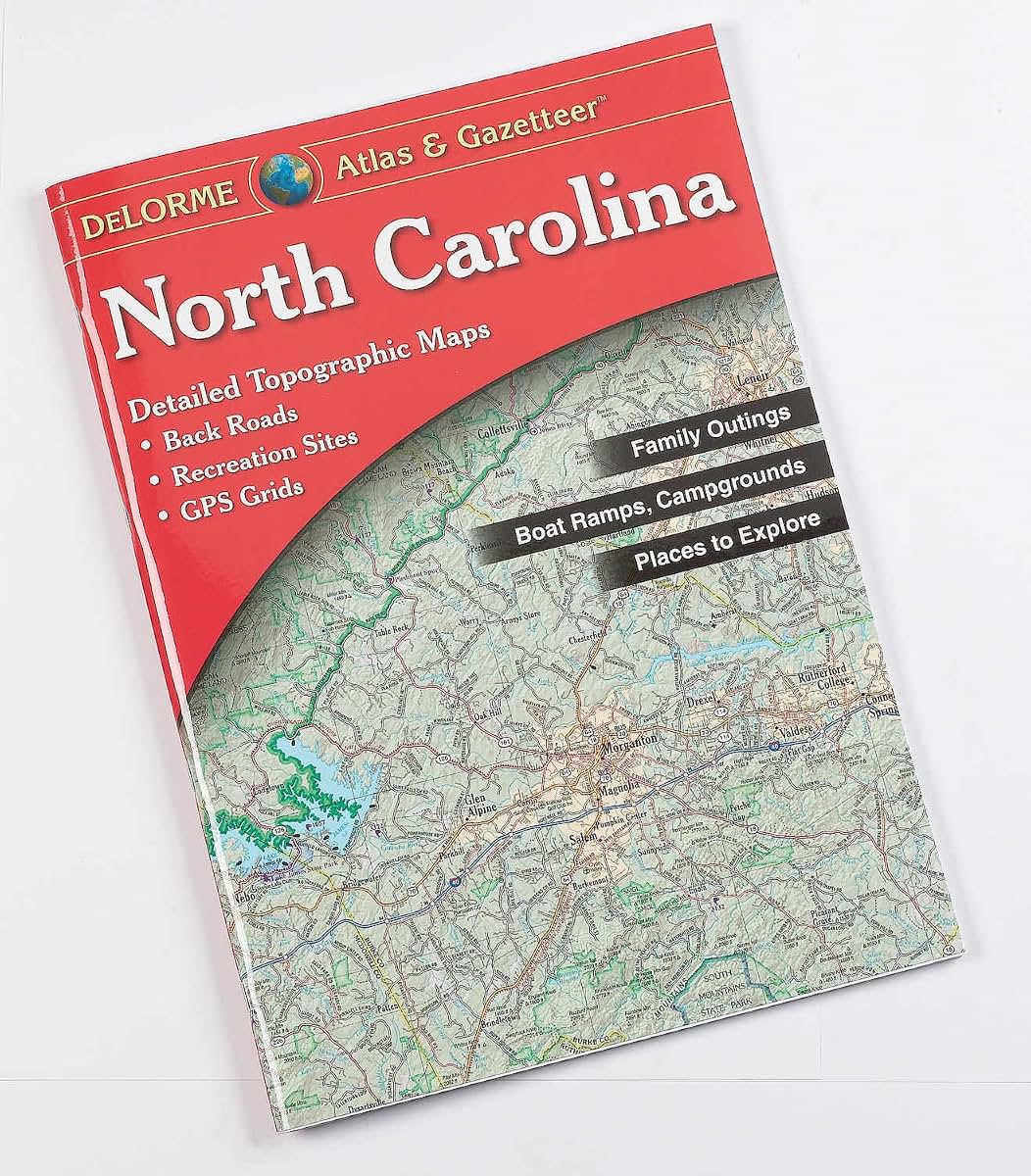 North Carolina Atlas & Gazetteer (Delorme Atlas & Gazetteer)