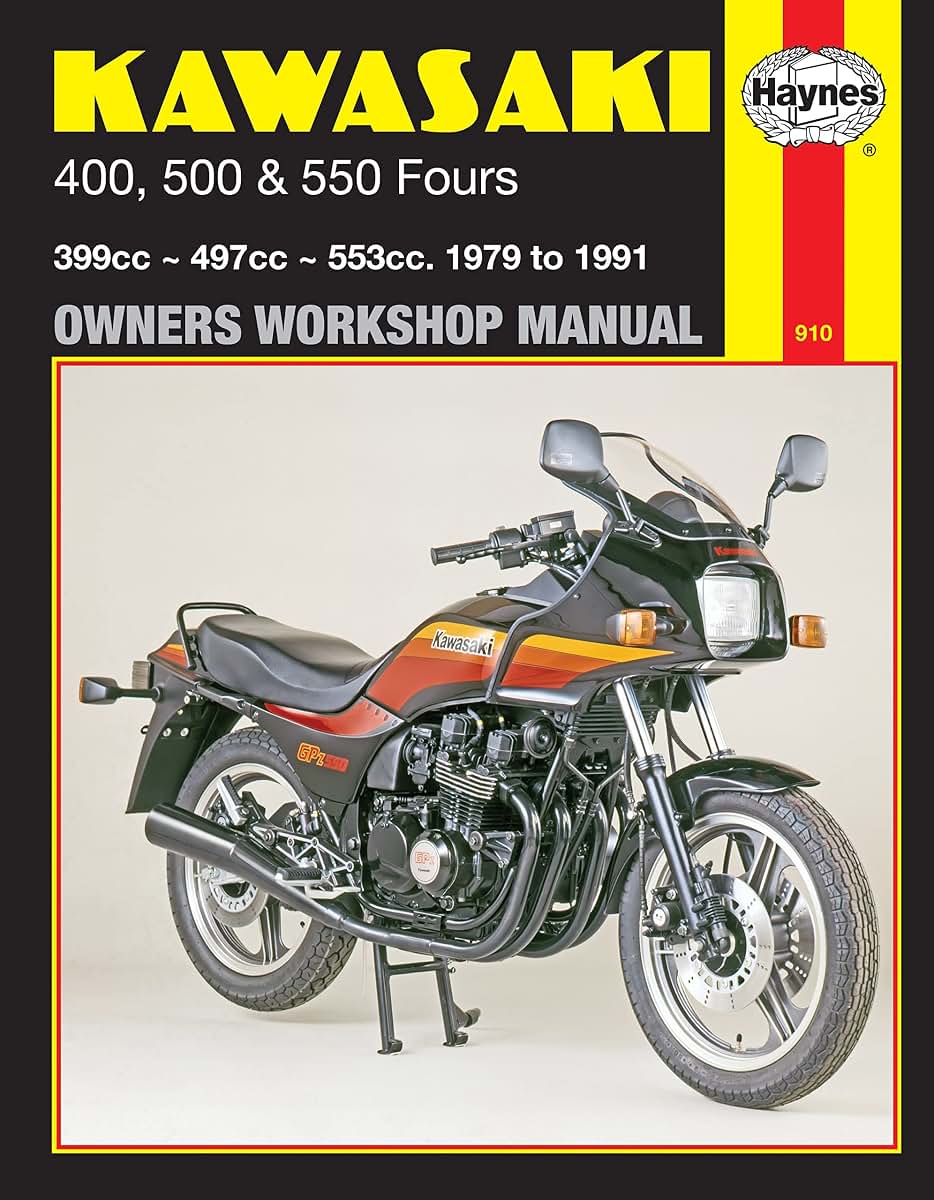 Kawasaki 400, 500 & 550 Fours: 1979 to 1991 (Owners Workshop Manual)