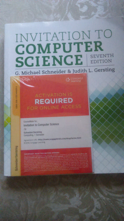 Invitation to Computer Science - Standalone book