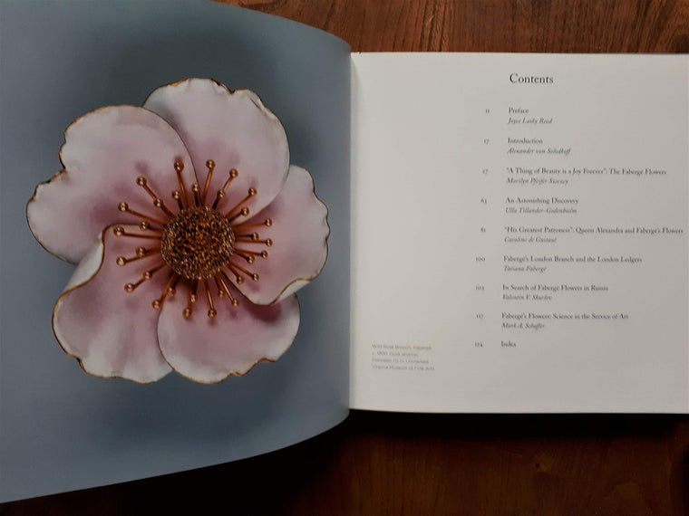 Faberge Flowers — back cover