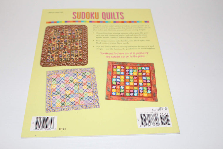 Sudoku Quilts — back cover