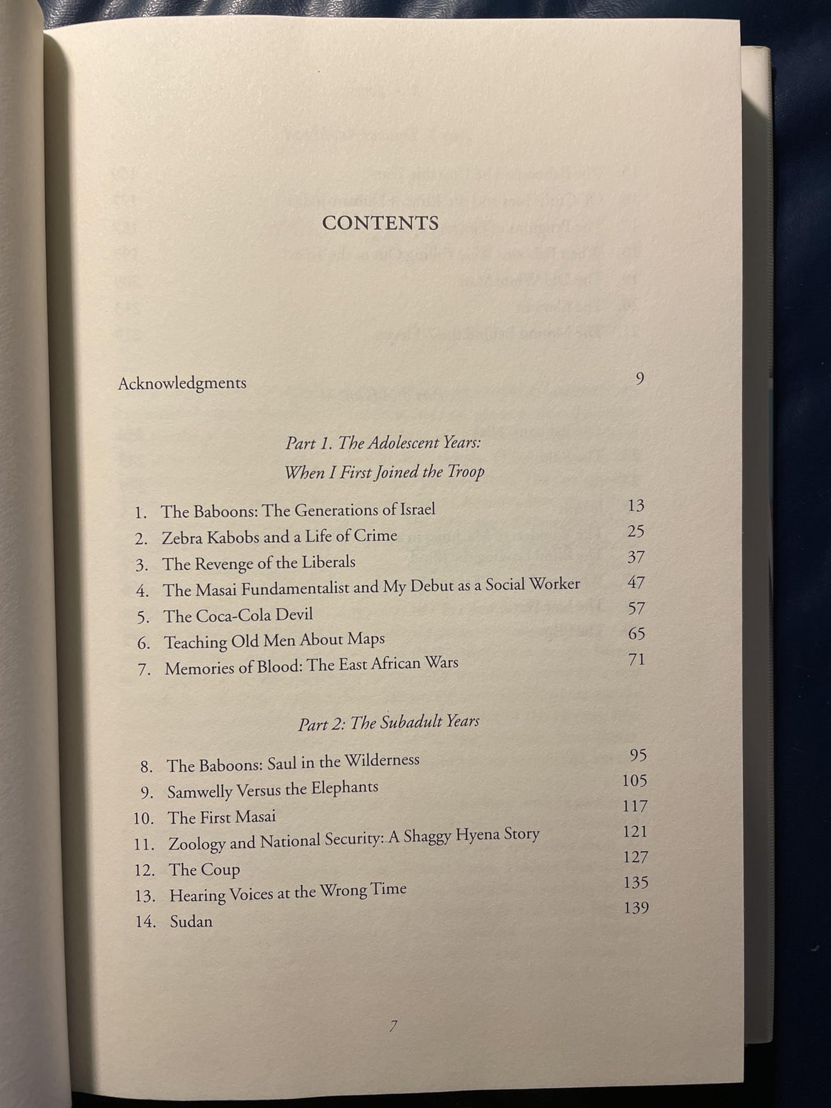 A Primate's Memoir