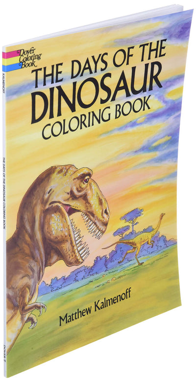The Days of the Dinosaur Coloring Book