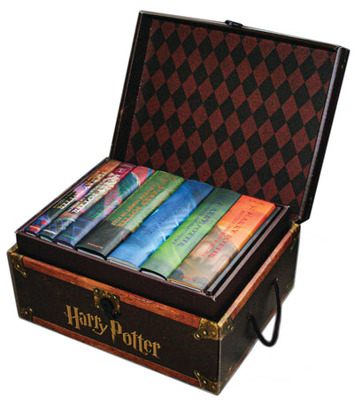 Harry Potter Hardcover Trunk Chest Boxed Set: Books 1-7 by J