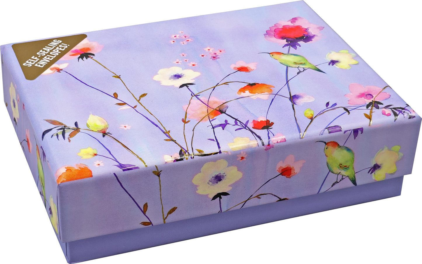 Lavender Wildflowers Note Cards (Stationery, Boxed Cards)