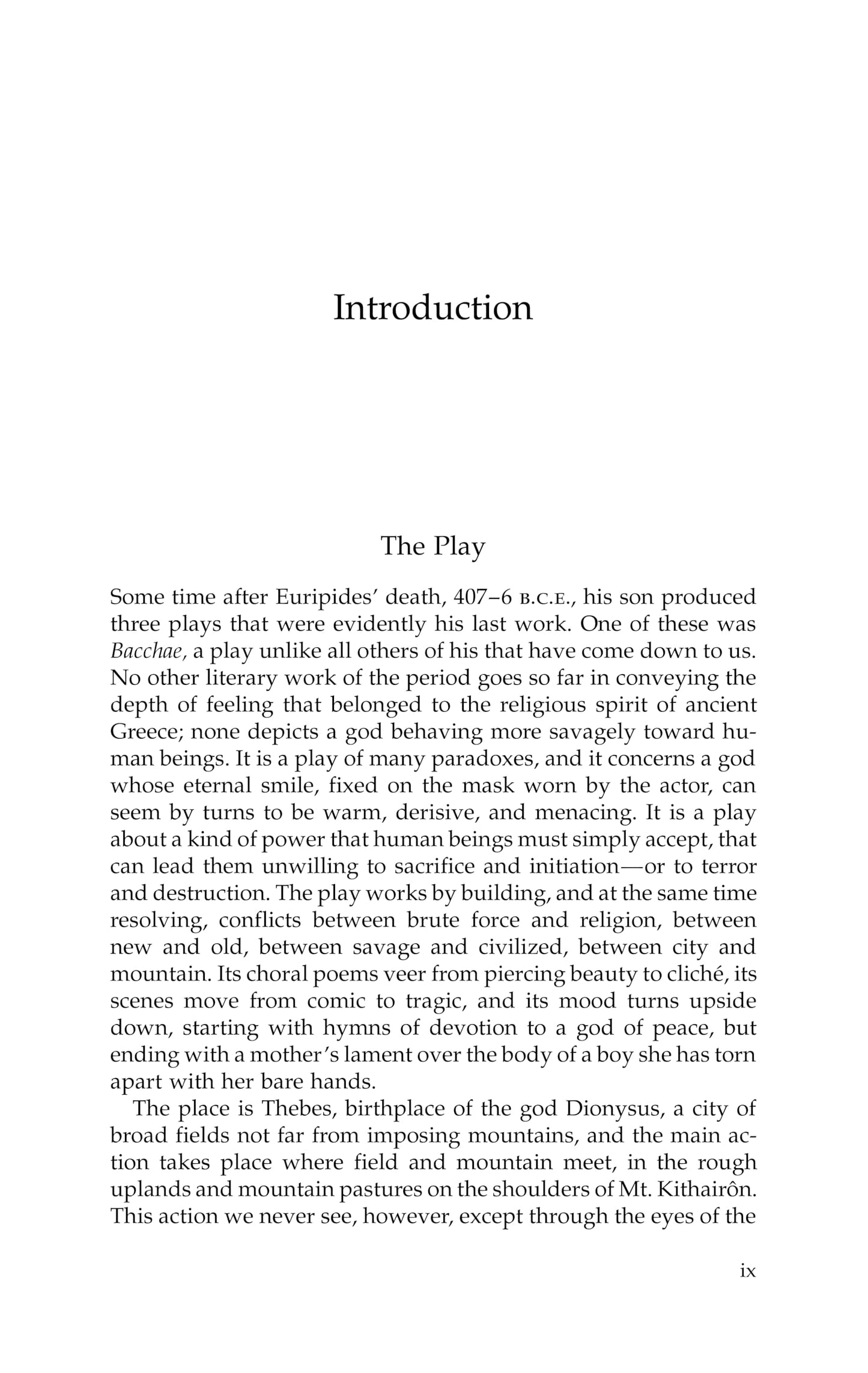 Bacchae