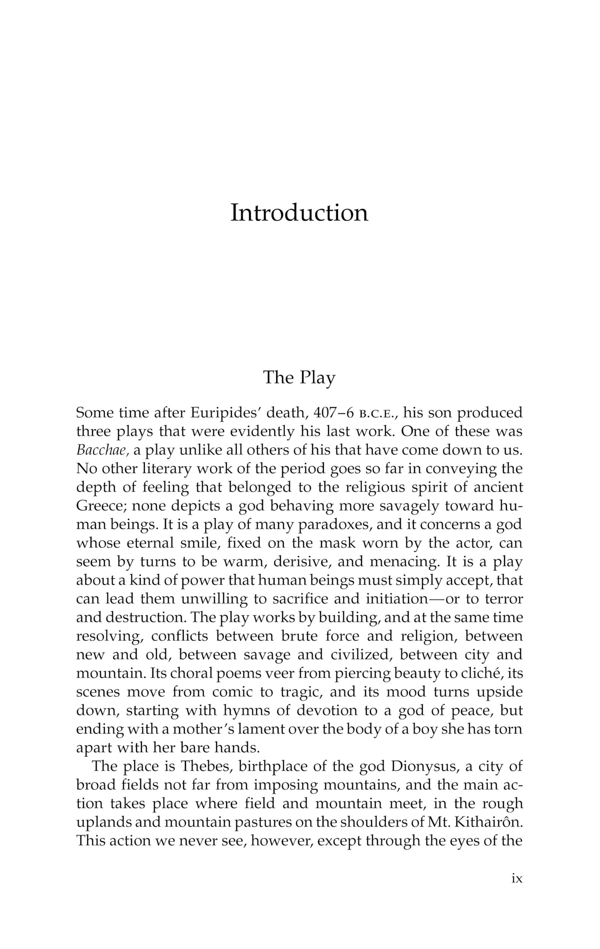 Bacchae