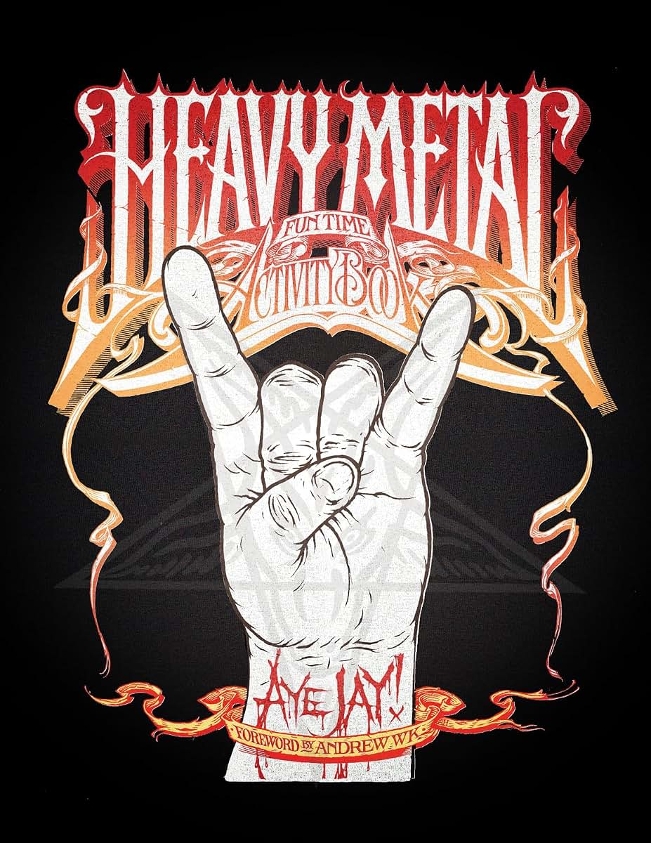 Heavy Metal Fun Time Activity Book
