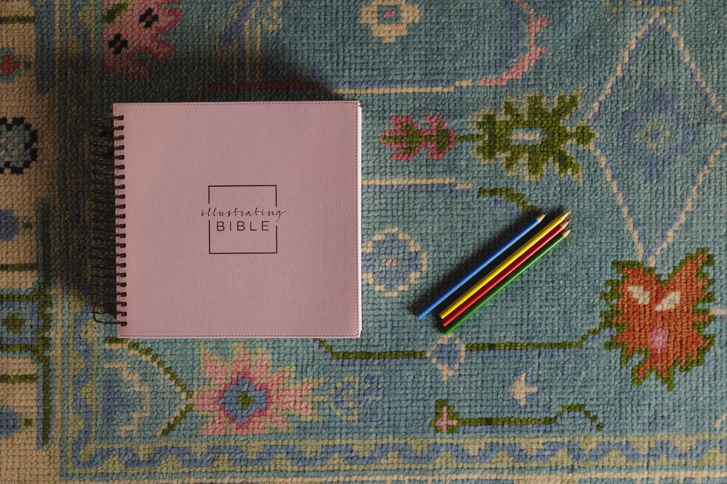 NIV, Spiral-bound Illustrating Bible, Leathersoft Spiral, Pink: Draw, Write, and Reflect Your Way Through Scripture