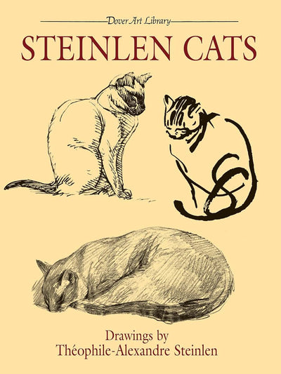Steinlen Cats (Dover Fine Art, History of Art) by Théophile-