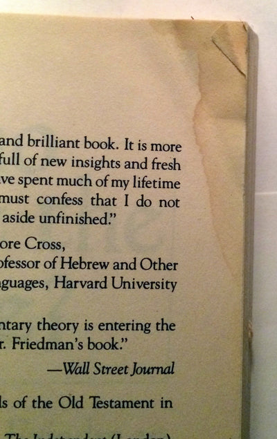 Who Wrote the Bible? by Richard Elliott Friedman