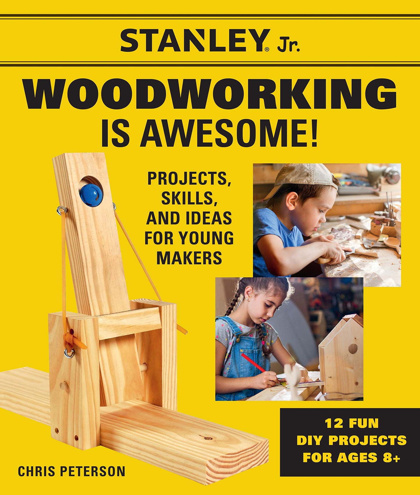 Stanley Jr. Woodworking is Awesome: Projects, Skills, and Id