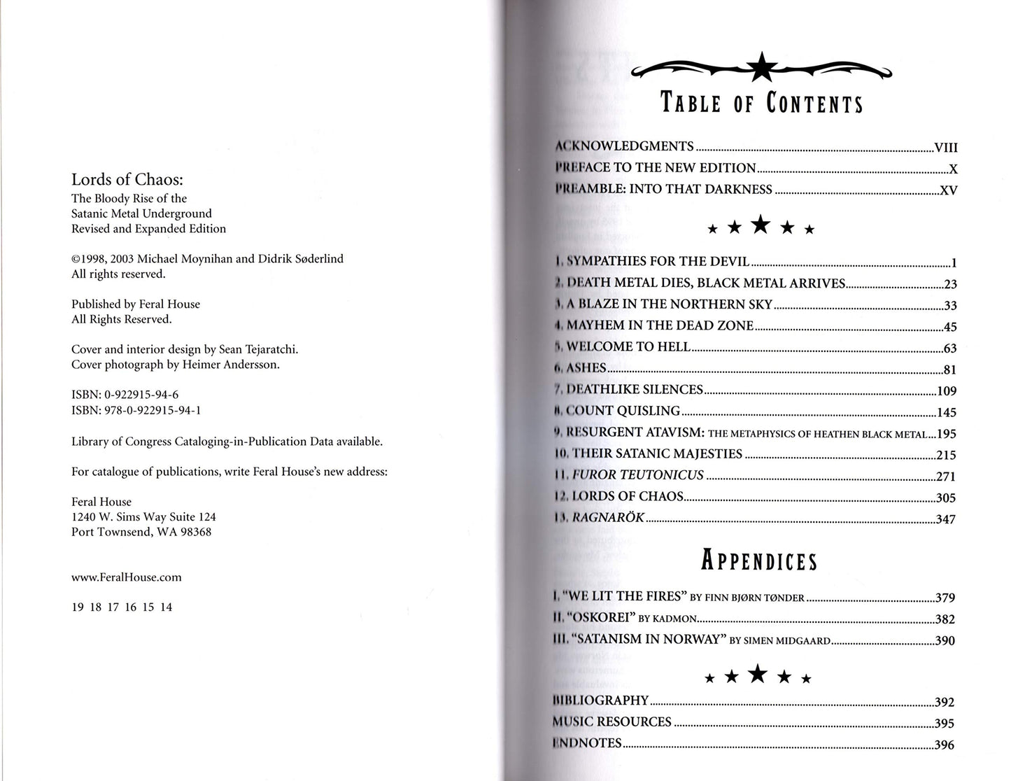 Lords of Chaos: The Bloody Rise of the Satanic Metal Underground New Edition (Extreme Metal)