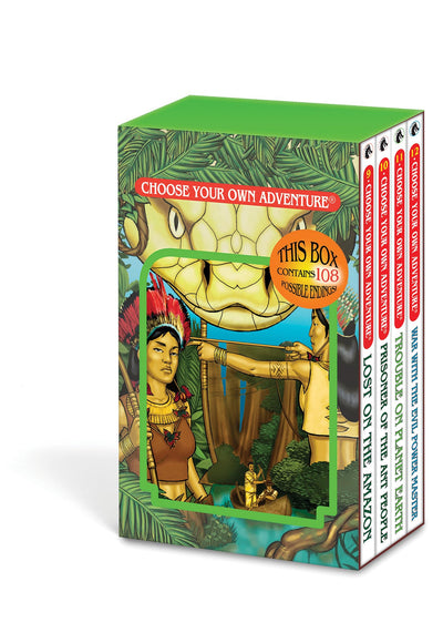 Choose Your Own Adventure 4-Book Boxed Set #3 (Lost on the A)