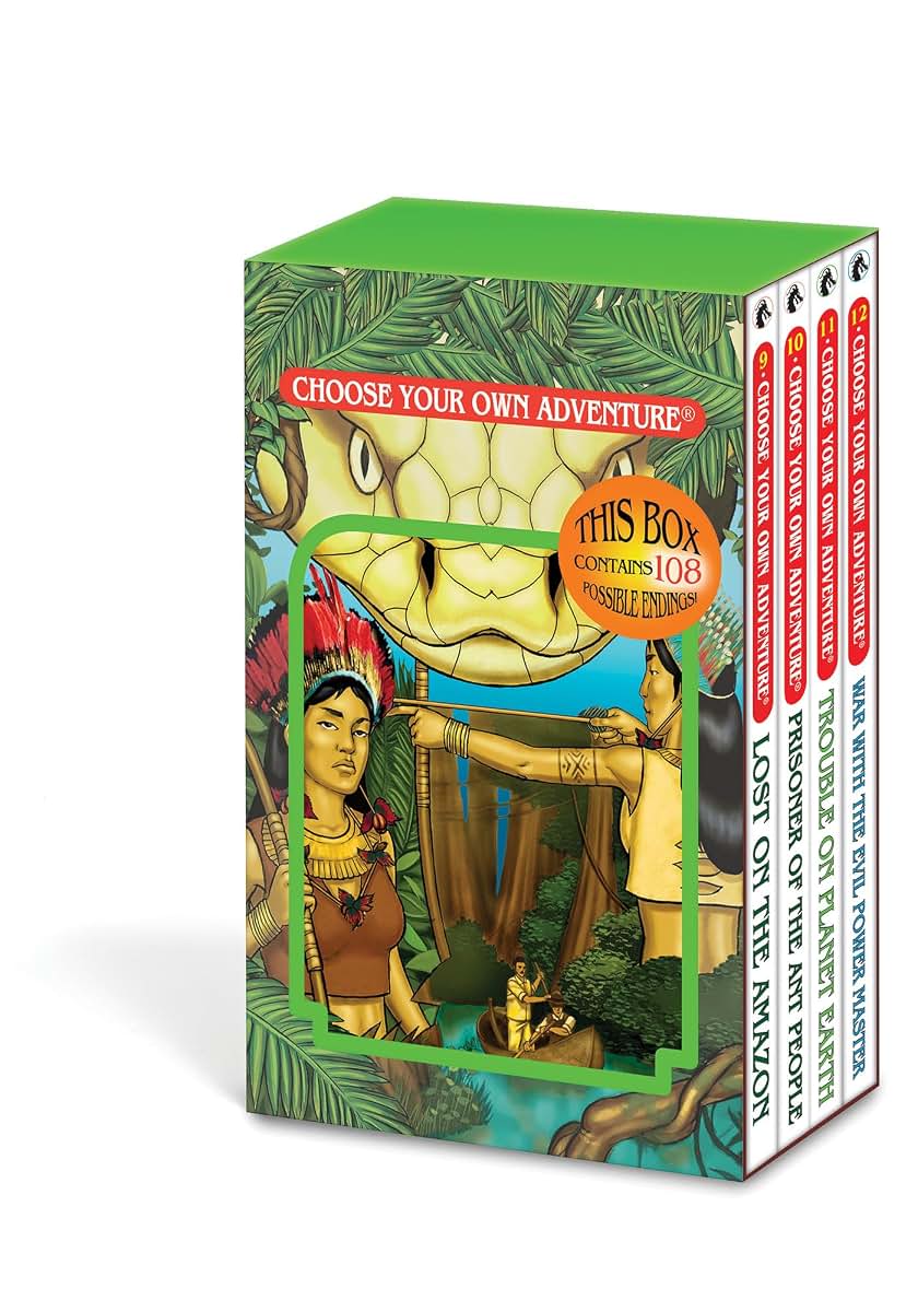 Choose Your Own Adventure 4-Book Boxed Set #3 (Lost on the A)