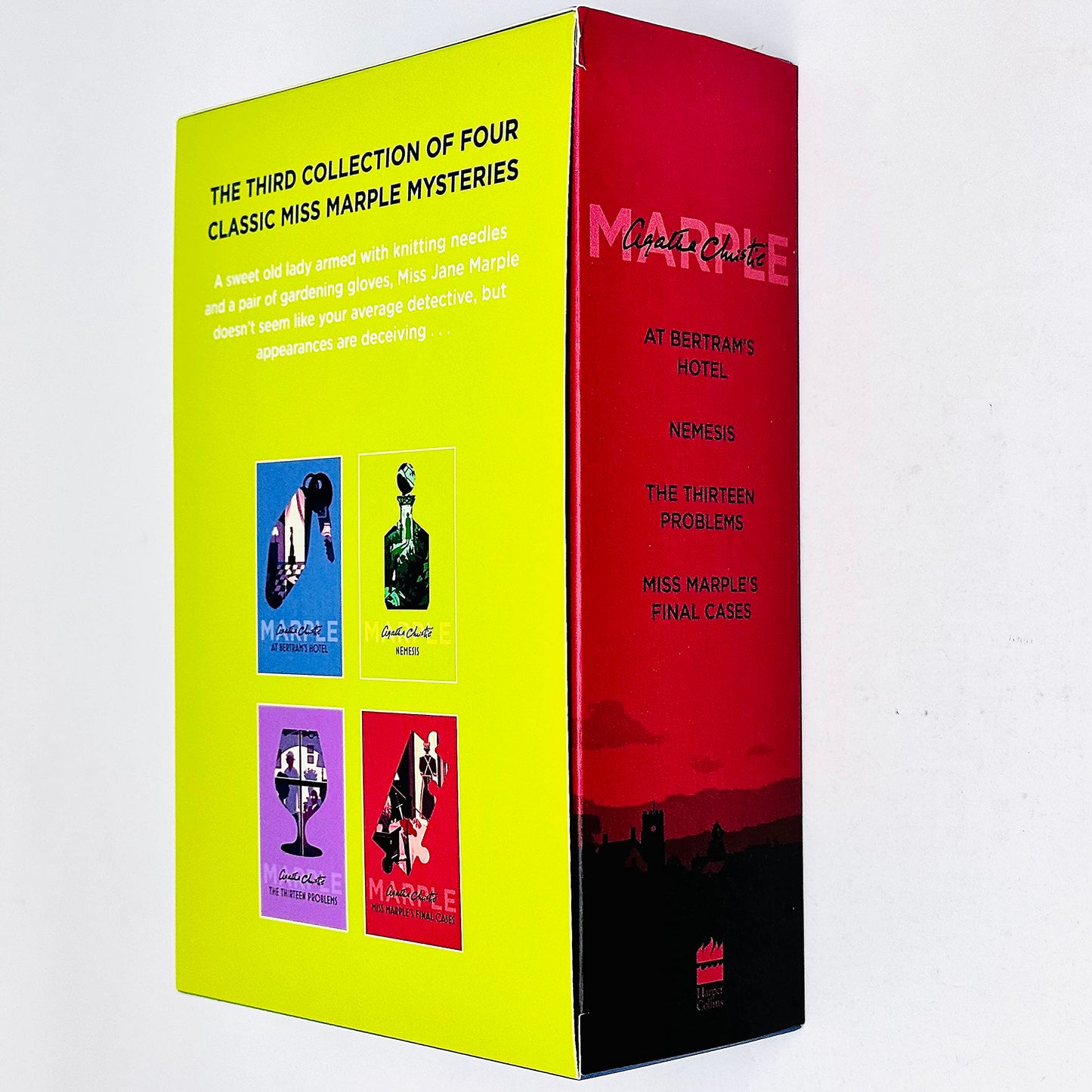 Miss Marple Mysteries Series Books 11 - 14 Collection 4 Books Set by Agatha Christie (At Bertram's Hotel, Nemesis, The Thirteen Problems & Miss Marple's Final Cases)