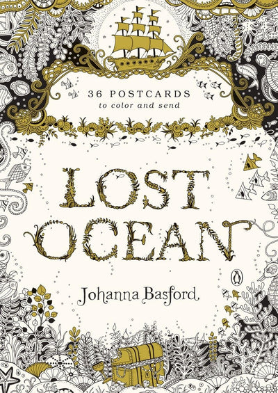 Lost Ocean: 36 Postcards to Color and Send