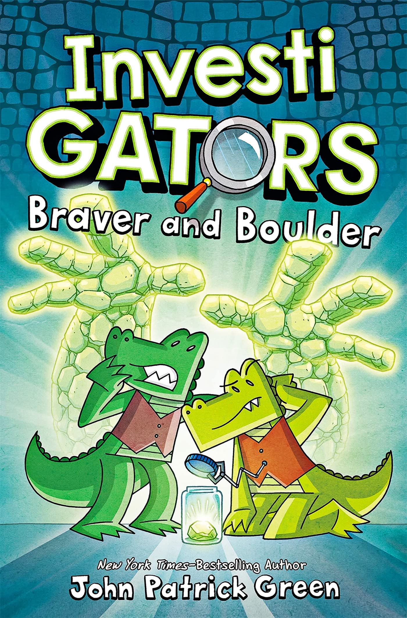 InvestiGators Series 5 Books Collection Set By John Patrick Green (InvestiGators, Take the Plunge, Off the Hook, Ants in Our P.A.N.T.S. & Braver and Boulder)