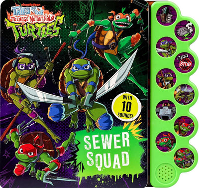 Tales of the Teenage Mutant Ninja Turtles: Sewer Squad! (10-Button Sound Books)