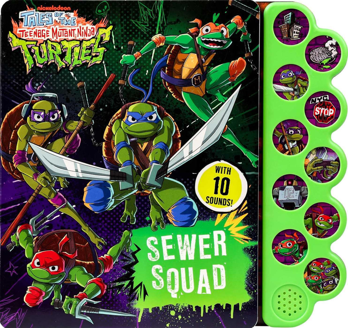 Tales of the Teenage Mutant Ninja Turtles: Sewer Squad! (10-Button Sound Books)