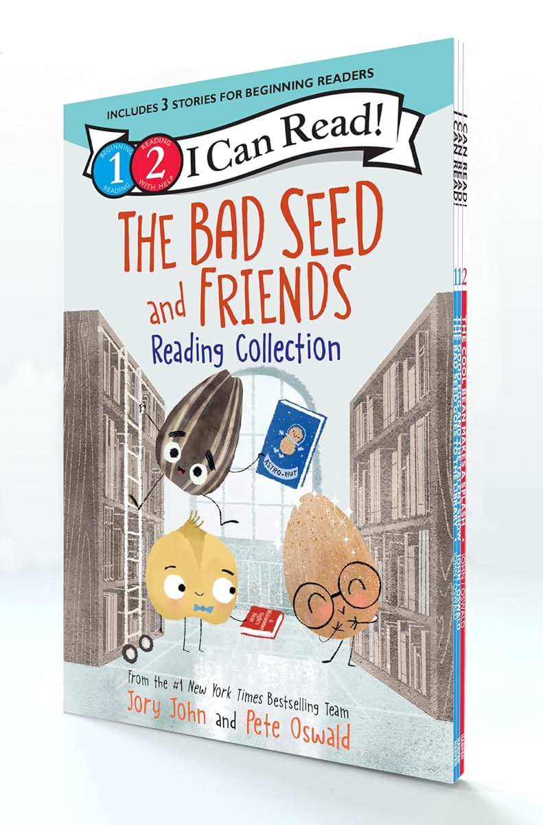 The Food Group: The Bad Seed and Friends Reading Collection 3-Book Slipcase: A Box of 3 Books for Beginner Readers (I Can Read)