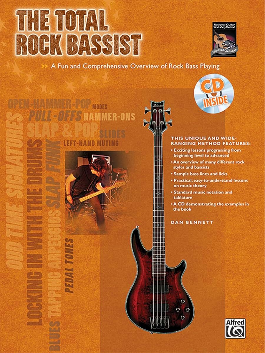 The Total Rock Bassist: A Fun and Comprehensive Overview of Rock Bass Playing, Book & CD (The Total Bassist)