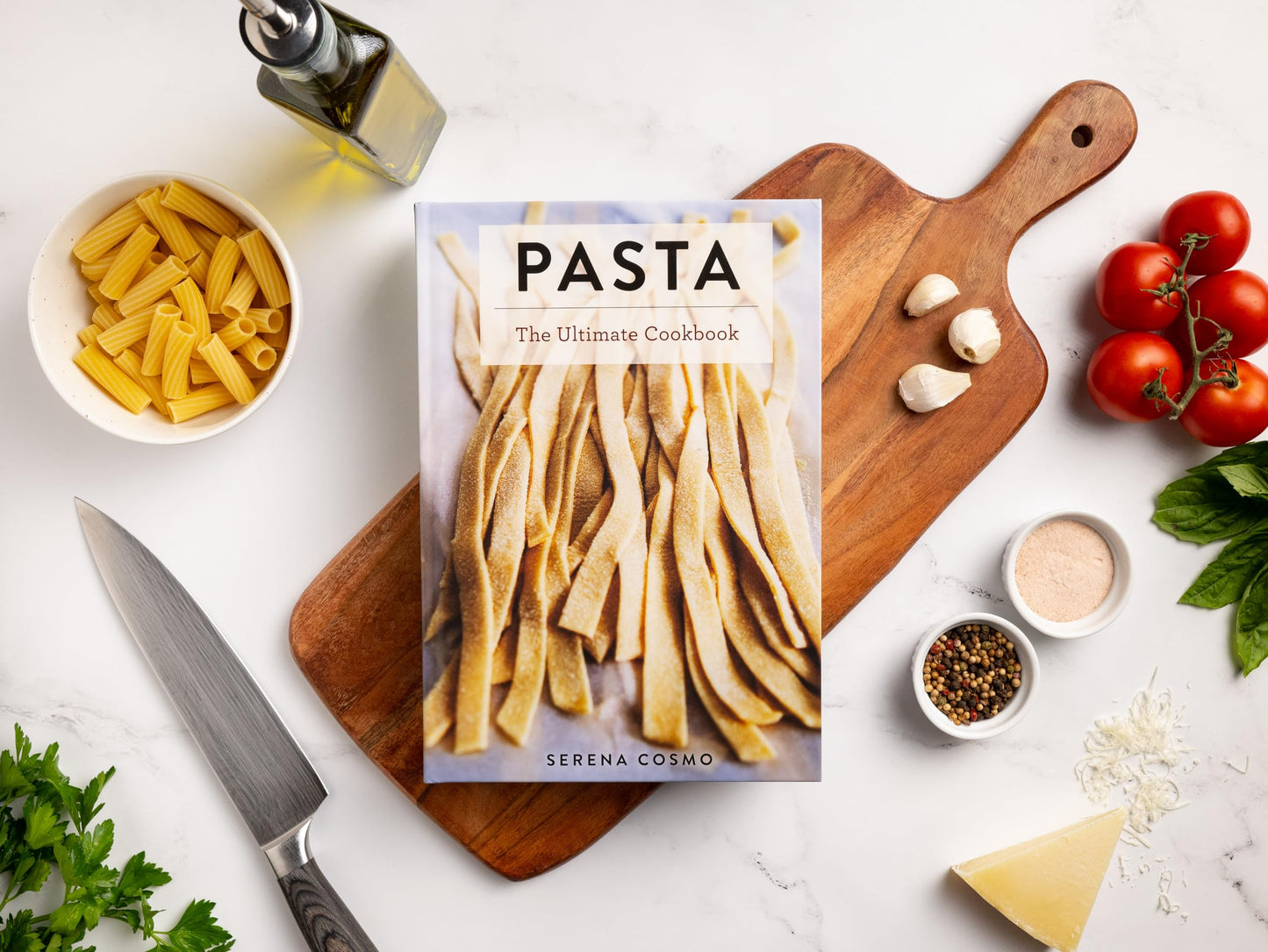 Pasta: The Ultimate Cookbook (Over 300 Pasta and Noodle Recipes from Around the World) (Ultimate Cookbooks)