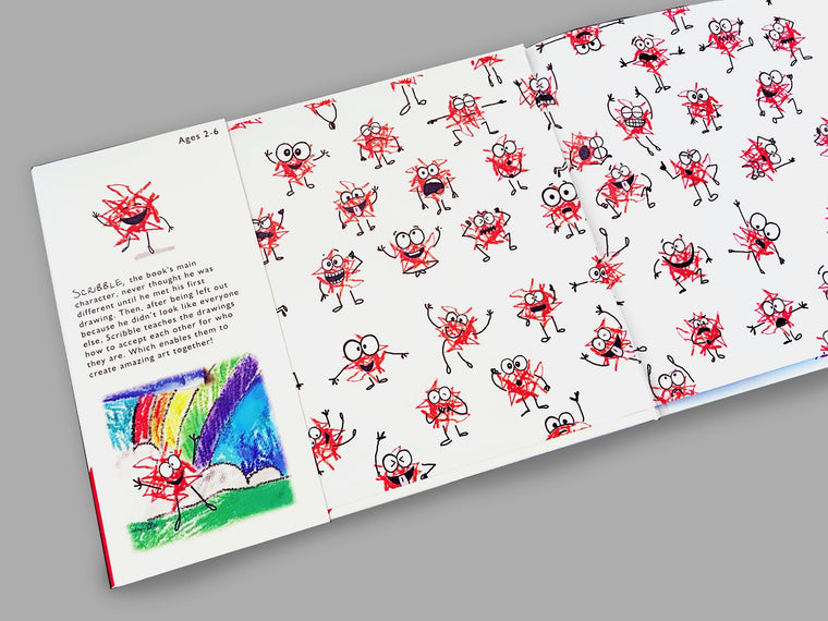 I'm NOT just a Scribble — back cover