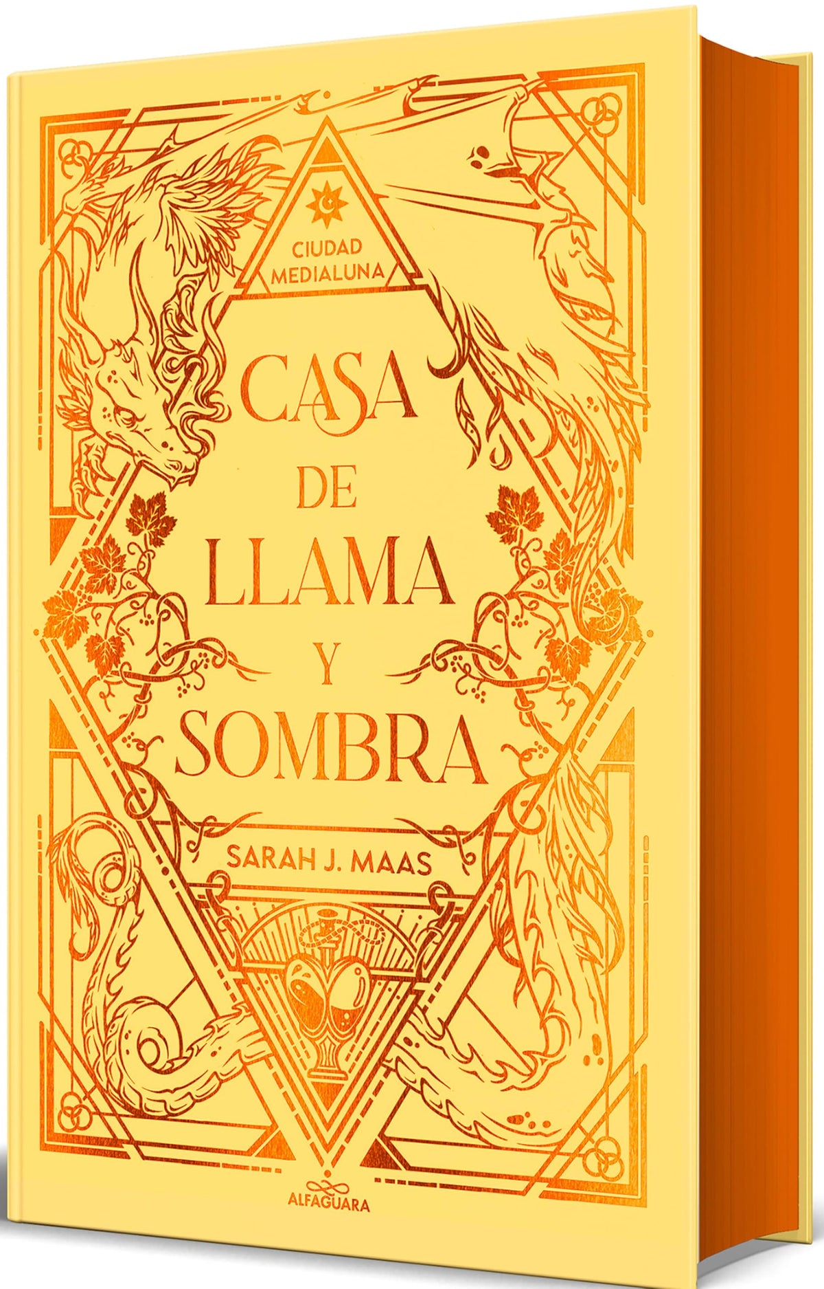 Casa de llama y sombra (Edicin especial limitada cantos pintados) / House o f Flame and Shadow (Special Limited Edition Srayed Edges) (CIUDAD MEDIALUNA) (Spanish Edition)