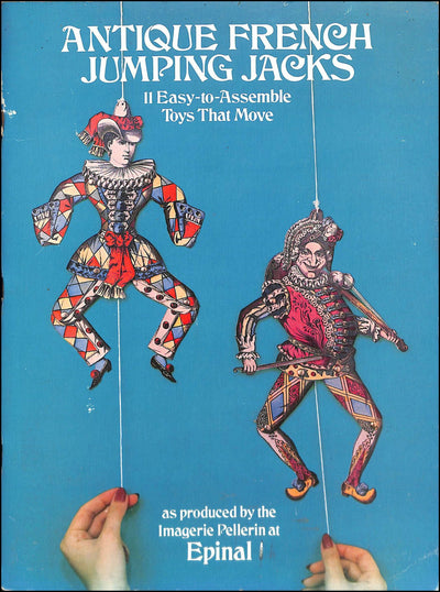 Antique French Jumping Jacks by Epinal