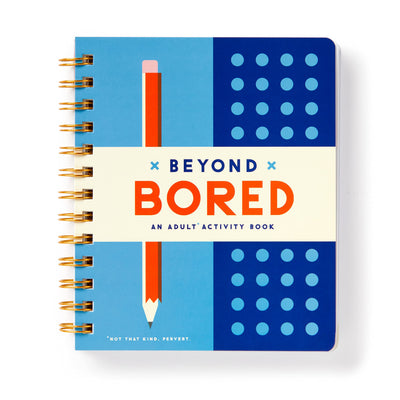 Brass Monkey Beyond Bored - Adult Activity Book With 200 Pages Of Puzzles and Games with Answer Key Included