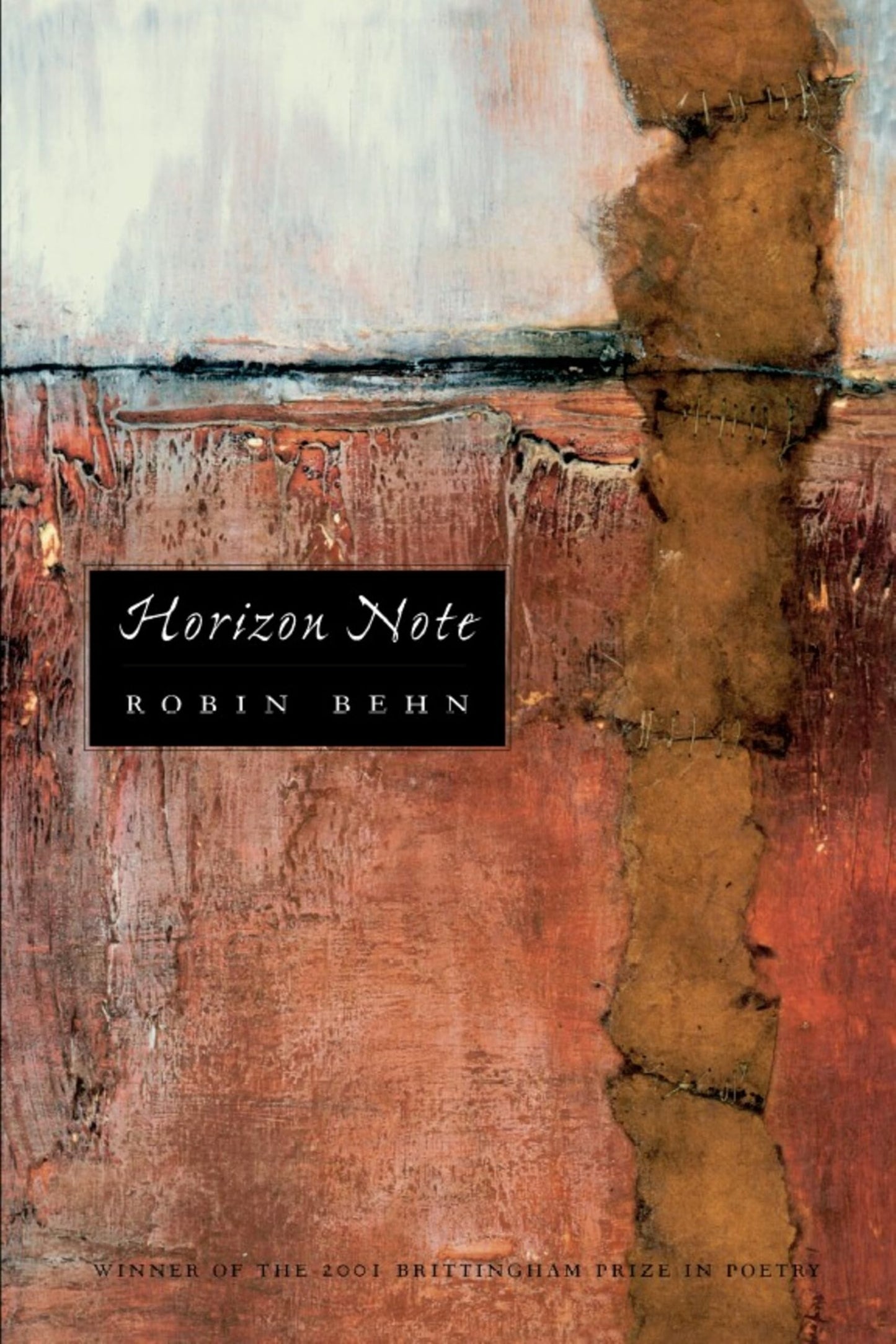 Horizon Note (The Brittingham Prize in Poetry, Ronald Wallace, General Editor)