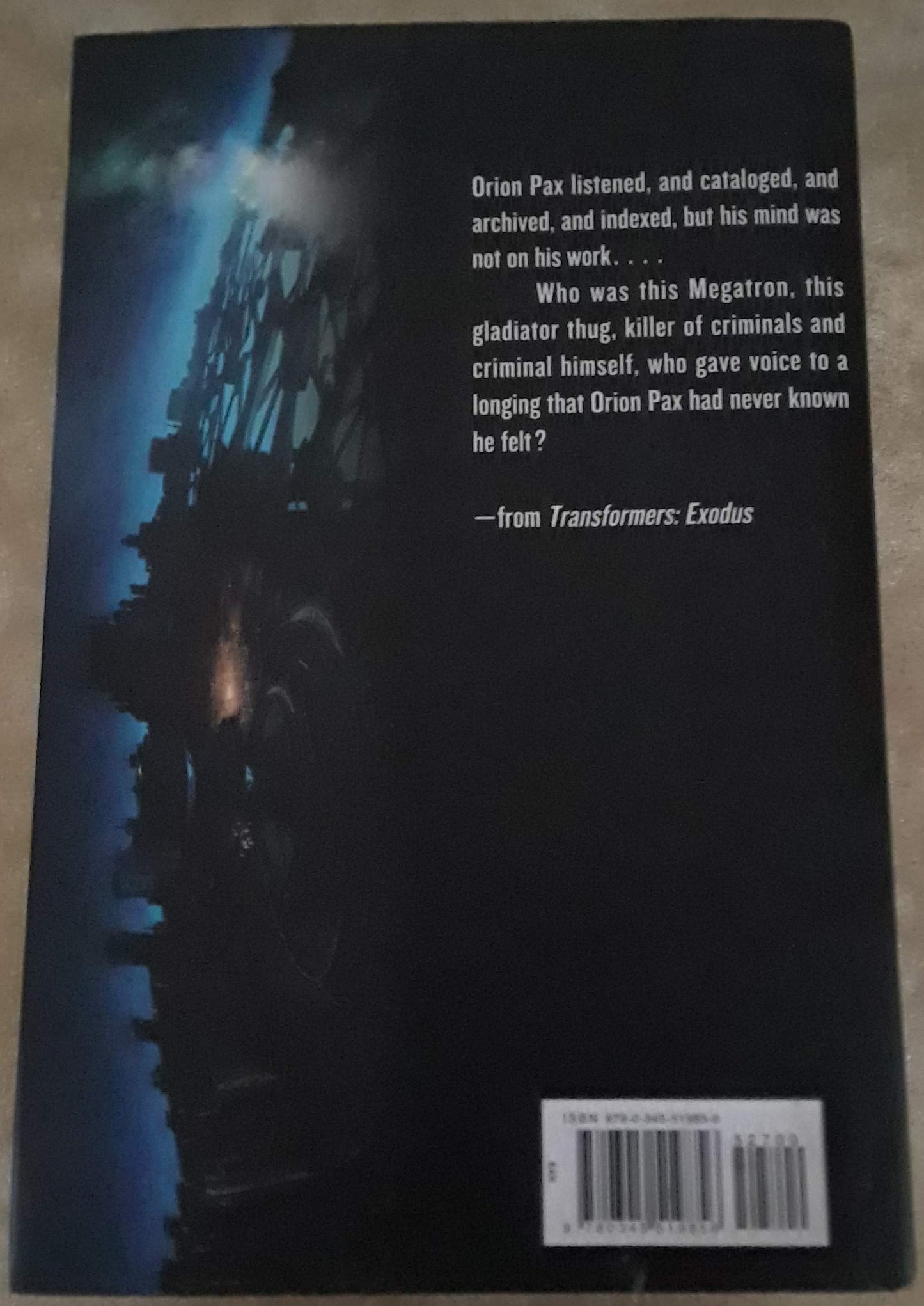 Transformers: Exodus: The Official History of the War for Cy
