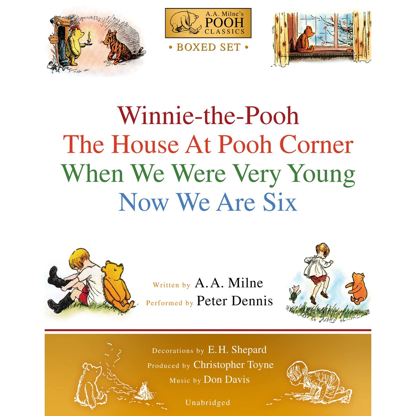 Winnie-The-Pooh Boxed Set: Pooh & The House at Pooh Corner
