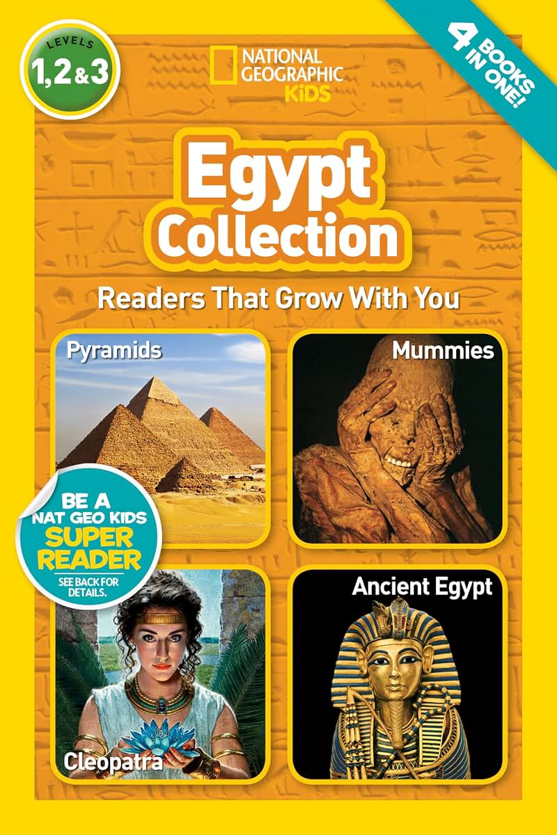 Egypt Collection (National Geographic Kids Readers, Levels 1, 2, & 3): Readers That Grow With You