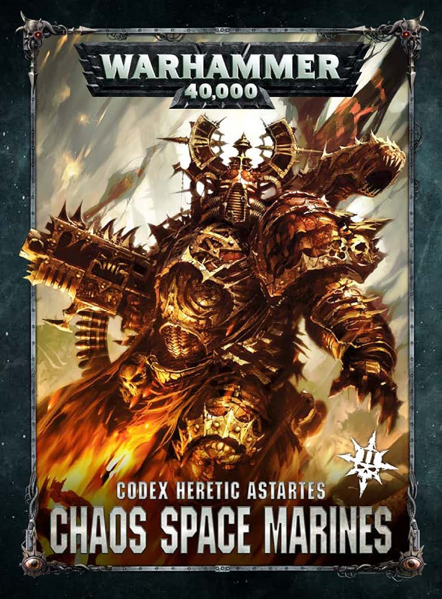 Games Workshop Warhammer 40,000: Codex: Chaos Space Marines 2 Hardcover