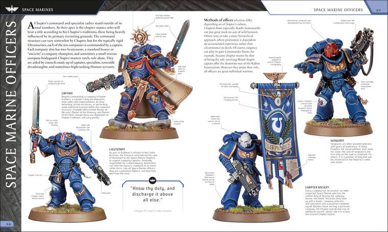 Warhammer 40,000 The Ultimate Guide — back cover