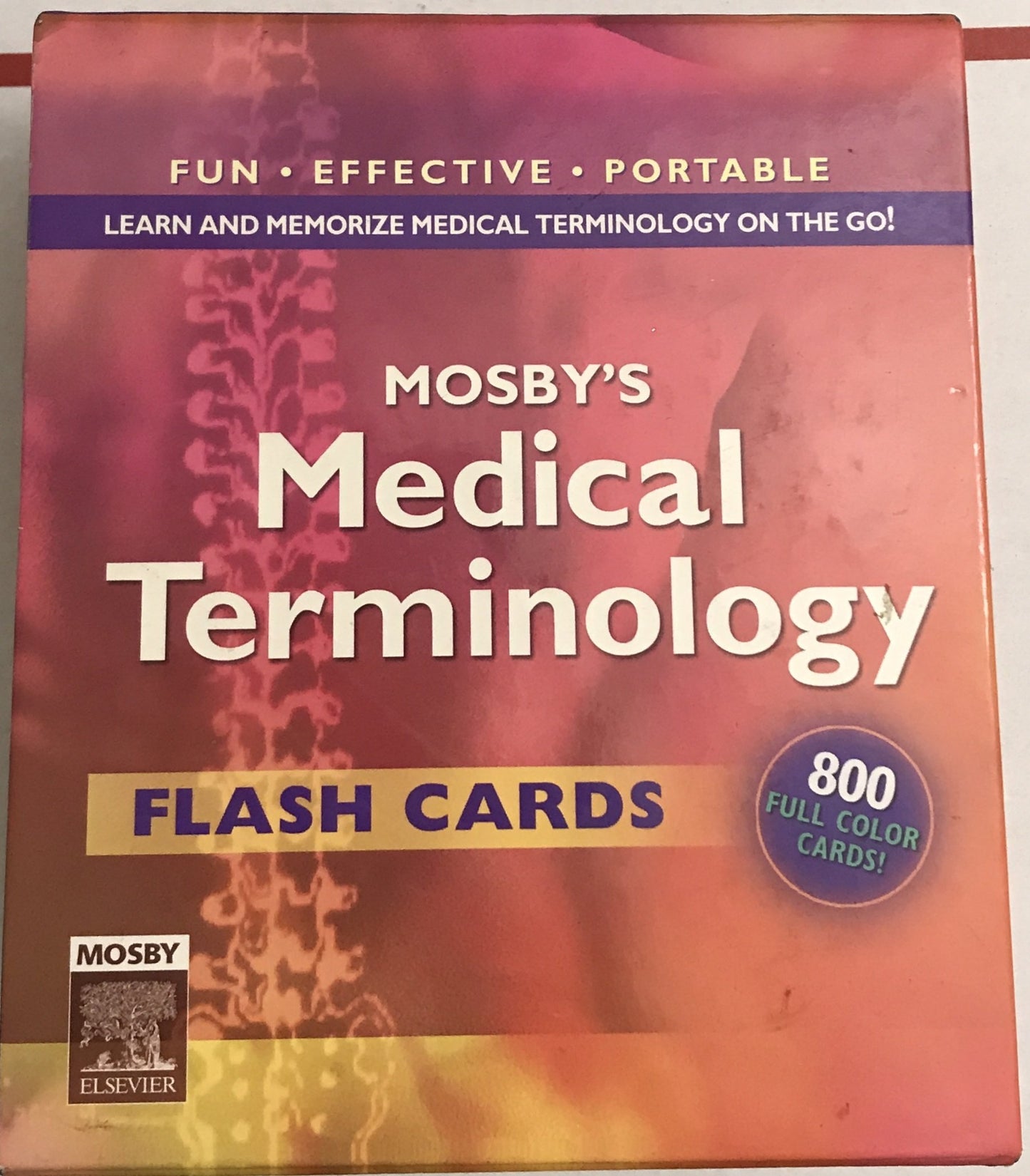 Mosby's Medical Terminology Flash Cards by Mosby