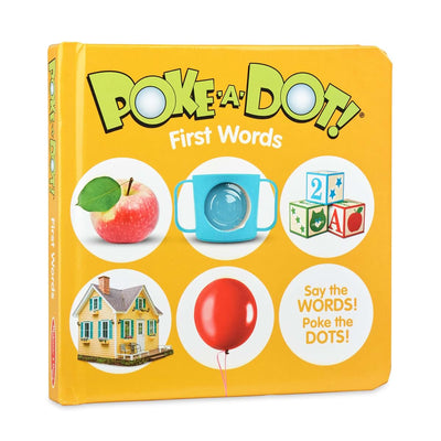 Melissa & Doug Children's Book - Poke-a-Dot: First Words
