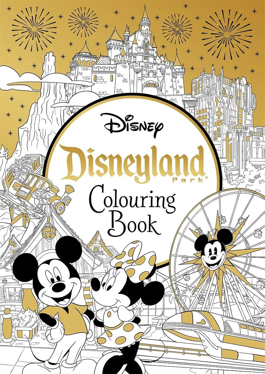 Disneyland Parks Colouring Book