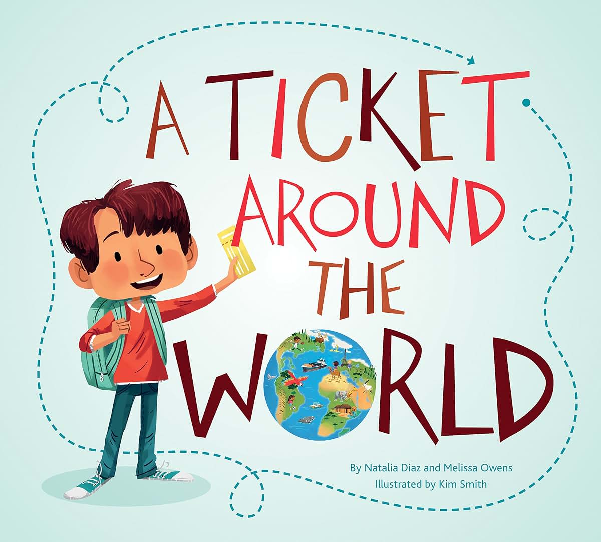 A Ticket Around the World by Natalia Diaz