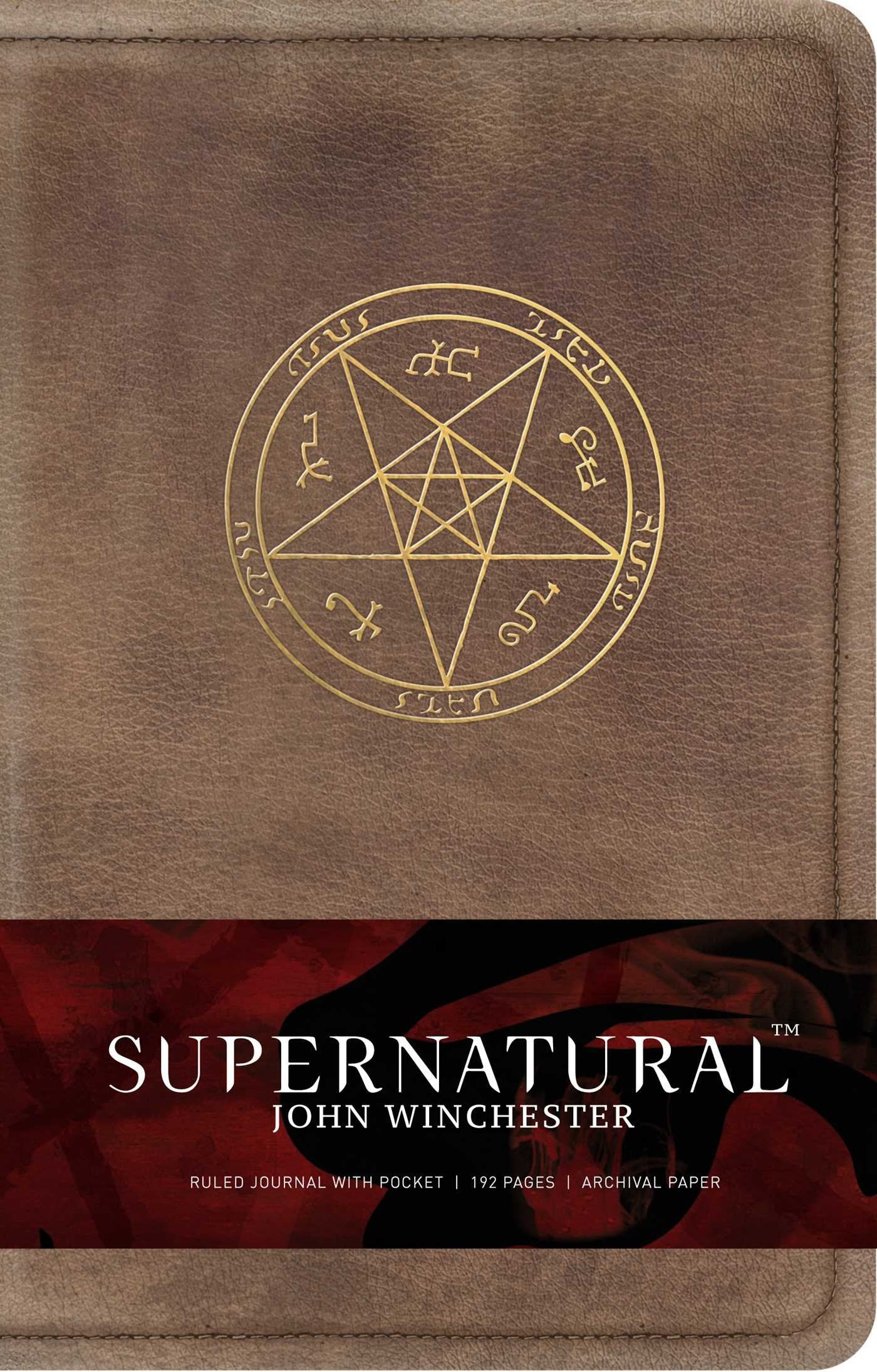 Supernatural: John Winchester Hardcover Ruled Journal (Scien