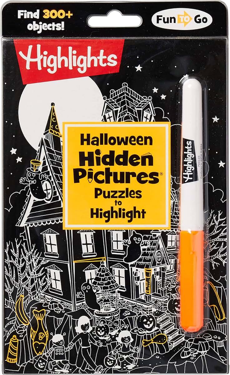 Halloween Hidden Pictures Puzzles to Highlight: Halloween Coloring & Activity Book with Over 300 Hidden Objects to Find (Highlights? Hidden Pictures? Puzzles to Highlight Activity Books)
