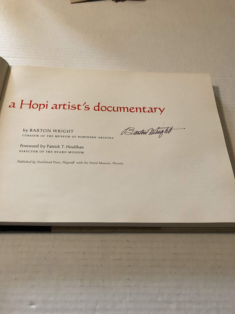 Kachinas: A Hopi Artist's Documentary — back cover